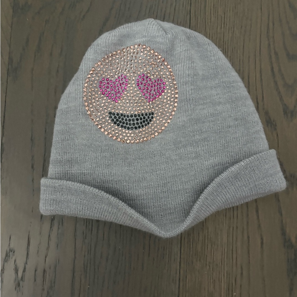 Children’s place gray emoji kids toque brand new - Picture 1 of 2